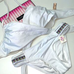 🔥VICTORIA SECRET SWIMSUIT 2pc 36D push-up // small New #2